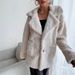 Women's Clothing autumn and winter women's plush coat new fashion casual tops manufacturers_ecoleips.com