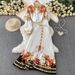 Women’S Printed Long-Sleeve Blouse & High-Waisted Pleated Skirt Set – Elegant Office Wear (One Size, 5 Colors)_ecoleips.com