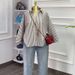 Women's Clothing Fashion Lapel Casual Shirt Loose Fit Summer Style Niche Top Blouse_ecoleips.com