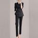 Professional Style Mature Suit Spring New Women's Fashion Design Formal Two-Piece Set_ecoleips.com
