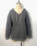 Women's Fashion Color Block Hooded Knit Sweater Long Sleeve Pullover Casual Streetwear Top_ecoleips.com