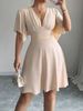 Women's Fashionable Dresses, Women's Summer Oversized V-neck Dresses, Elegant Evening Gowns For Parties, Casual Outings, Dates, Weddings, And Vacations._ecoleips.com