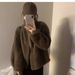 Faux Fur-Trimmed Vegan Leather Jacket – Short Puffer Coat With Stand Collar (S-XL, 4 Chic Colors, Cruelty-Free Winter Essential)_ecoleips.com