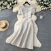 Women's Clothing Elegant Two Piece Set Autumn Rhinestone Embellished Inspired Top High Waisted Slimming Skirt_ecoleips.com