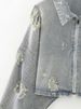 Women's Clothing Women's Ripped Denim Short Jacket Style Homme Outerwear Clothing For Formal & Casual For Women_ecoleips.com