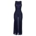 Women's Clothing Sexy See Through Mesh Holiday Dress Evening Dress_ecoleips.com