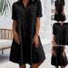 Women's Clothing Women's Denim Dress Large Size Dress Now_ecoleips.com
