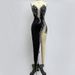 Women's Clothing Tube Top Beaded Sexy Celebrity Bandage Long Skirt Dress Female_ecoleips.com