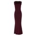 Women's Fashion 2025 Summer New Fashionable Elegant Slim Fit Square Neck Sleeveless Waist-Cinching Slimming Dress_ecoleips.com