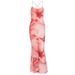 Summer Women's Bodycon Dress Sexy Elegant Printed Backless Slim Waist European American Style_ecoleips.com