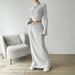 Women's Simple Casual Fashion 2025 Autumn Winter New Versatile Commuter Knit Two-Piece Set_ecoleips.com