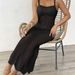 Women's Beach Dress Sexy Floral Lace Hollow Out Bodycon Sundress Summer Vacation Maxi Dress_ecoleips.com