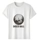 Women's T-Shirts Tshirt Muscle Freaks Disco Ball 70s Party Clothing Style_ecoleips.com