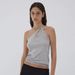 In-stock Spanish Original Design, Sexy And Alluring Asymmetrical Halter Neck Tank Top With Unique Design_ecoleips.com