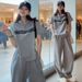 2026 Summer Casual Sportswear For Women, New Korean Style Fashion Short-Sleeve Top And Slimming Wide-Leg Pants Two-Piece_ecoleips.com