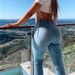 European And American Sexy Peach Butt Tight Jeans Ins Style Casual Long Pencil Pants For Women_ecoleips.com