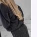 Women's Starry Sky Two Piece Set European American Style Autumn Winter Clothing Long Sleeved Round Neck Loose Top With Drawstring Wide Leg_ecoleips.com