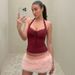 European And American Women's Clothing 2025 Winter New Fashion Sexy Lace Trim Backless Tie-Up Tube Top Wholesale_ecoleips.com