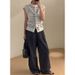 Suitable For All Seasons CLEAN SPACE Lazy Style Linen Casual For Women 2025 New Breathable Skin-friendly Long Pants 53915_ecoleips.com