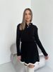 2026 New Casual Dress Long Sleeve Knitted Button Sweater Short Skirt Two-Piece Set For Women_ecoleips.com