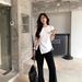 This Korean-Style Summer Top Is Designed To Slim The Figure, Conceal The Abdomen, Define The Waistline, And Enhance Shou_ecoleips.com