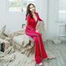Gold Velvet Two Piece Suit For Women Thin Hooded Sweatshirt And Fashionable Bell Bottom Pants Sportswear For Autumn Winter European American Style_ecoleips.com