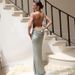 Women's Clothing New Flower Decoration Popular Temperament Dress Long Skirt Backless Suspender Dress Female_ecoleips.com