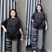 Women's Clothing Southeast Asian Fashion Women's Sporty Casual Two-Piece Set Summer Style American Print Short Sleeve Top Wide Leg Pants_ecoleips.com