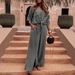 Women's Fashion Casual Loose Long Sleeved plus Size Suit 2025 AliExpress Amazon Independent Website Cross Border Bestseller_ecoleips.com