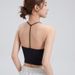 Spring/Summer Pure Backless Bra Thin One Piece with Built-In Pads Navel Style Camisole Wearable as Outerwear Or Innerwear_ecoleips.com