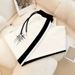 Women's Abstract Line & Check Print Summer Casual T-Shirt And Straight-Leg Sport Pants Set Soft Breathable Two-Piece Outfit_ecoleips.com
