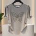 Women's Clothing Summer Round Neck Butterfly Hot Diamond Short Sleeve T Shirt Female Fashion Tops_ecoleips.com