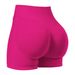 K Wearing Three Waisted Seamless Sports Peach Hip Shorts For Women's Running, Tight Fitting And Perky Yoga Pants, Fitness Three Quarter Pants_ecoleips.com