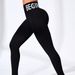 Women's Clothing Spot Seamless Letter Peach Yoga Pants Hip Lifting Yoga Clothes Tight High Waist Sports Fitness Trousers Women_ecoleips.com