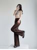 K High End Two-piece Suit With Wide Legs, Women's High Waist Design, Temperament, Straight Leg Casual Suit, Floor Pants_ecoleips.com