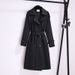 Classic Medium And Long Fashion Trench Coat, New Waist Coat_ecoleips.com