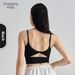 Women's Clothing Detachable Yoga Vest Backless Knotted Sports Bra Fitness Running Training Top_ecoleips.com
