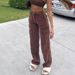Utility Cargo Jeans – High-Waisted Straight-Leg Denim With Accordion Pockets (Khaki/Black, S-XL)_ecoleips.com
