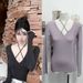 LaaReeToo Tencel Wool Deep V Neck Halter Base Shirt For Women Autumn Winter Design Long Sleeve T-Shirt Top_ecoleips.com