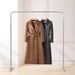 Long Trench PU Leather Coat For Women – Slim-Fit Knee-Length Jacket With Belt (S-XXL, Black/Tan/Burgundy)_ecoleips.com