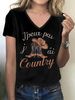 Women's Clothing Short Sleeved T Shirt Summer Cartoon Printing Design Loose Top_ecoleips.com