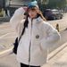 Women's Clothing Fleece Short Jacket Autumn/Winter Windproof Warm Long Plush Texture Trendy England Style Outerwear_ecoleips.com