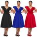 Women's Clothing Elegant High Waist Ruffled Banquet Dress_ecoleips.com