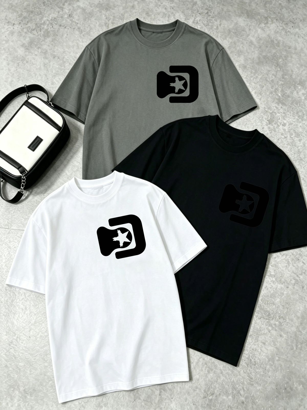 Women’s 3-Pack Heavyweight Cotton Crew Neck Tees, Thick Soft Short Sleeve Casual Tops, Oversized Loose Fit Basic T-Shirts_ecoleips.com