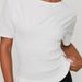 Women's Slimming Pleated Top American Style Hot Girl round Neck Short Sleeve Solid Color Versatile Summer Top Waist Cinching_ecoleips.com