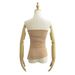 Women's Clothing Sexy Slim Pleated Tube Tops For Women Outerwear Waist Hugging Slimming Side Slit Tube Top Vest_ecoleips.com