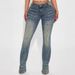 Women's Retro Distressed High-Waisted Jeans Slightly Flared American Style New Fashion Clothing_ecoleips.com
