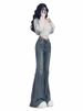 Cotton V-neck Tight Autumn And Winter Long-sleeved T-shirt Women Plus Size With Slim Black Base Top Spring_ecoleips.com