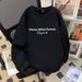 FW25 Matching Couple Cotton Crew Neck Sweatshirt - His & Hers_ecoleips.com