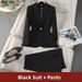 Women's Fashionable Elegant Suit Jacket Set Casual Formal New Style Spring Autumn Goddess Look_ecoleips.com